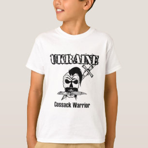 T-shirt Guerrier cosaque d'Ukraine - Soutenir l'Ukraine
