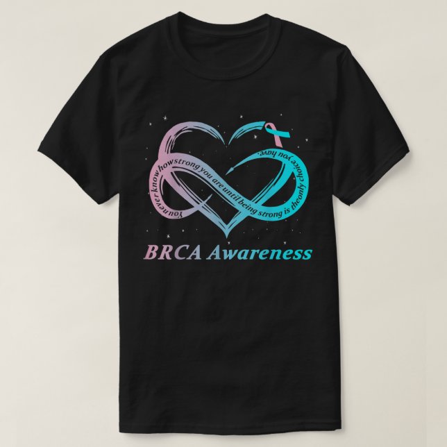 T-shirt Guerrier de BRCA Je suis une bonne connaissance du (Design devant)
