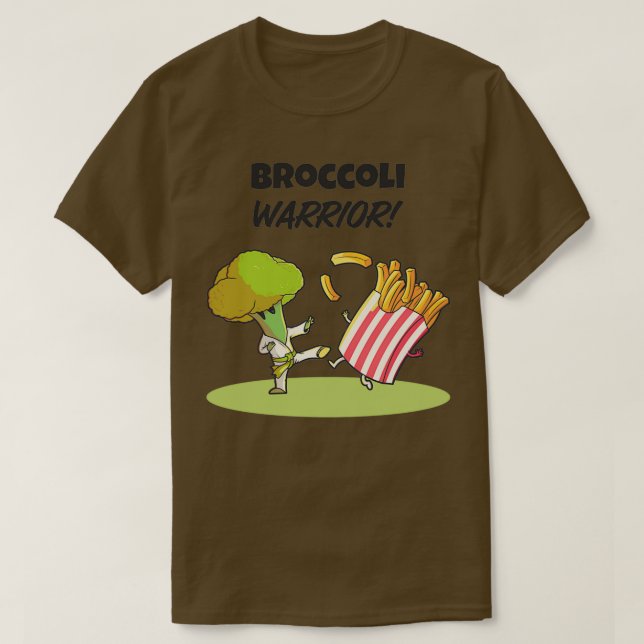 T-shirt Guerrier de Brocoli (Design devant)