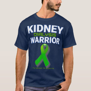 T-shirt Guerrier de dialyse rénale Hémodialyse patient