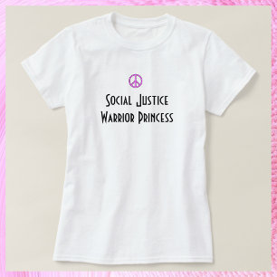 T-shirt Guerrier de justice sociale Princesse Tee