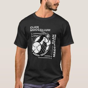 T-shirt Guerrier de la devise gaélique du clan Maccallum