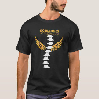 T-shirt GUERRIER DE LA SCOLIOSE drôle