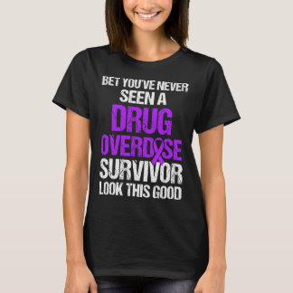 T-shirt Guerrier de la sensibilisation au surdosage de dro