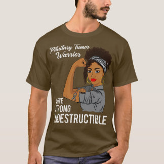 T-shirt Guerrier de la tumeur hypophysaire Survivant indes
