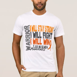 T-shirt Guerrier de leucémie