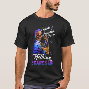 T-shirt Guerrier de prévention du suicide Rien ne me fait