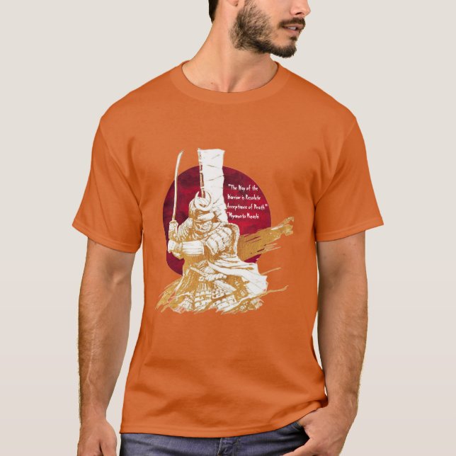T-shirt guerrier de Samurai (Devant)