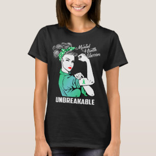 T-shirt Guerrier de santé mentale incassable