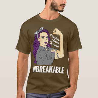 T-shirt Guerrier de sensibilisation à la tumeur hypophysai