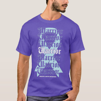 T-shirt Guerrier de sensibilisation au cancer de la prosta