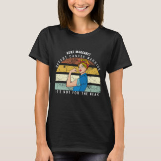 T-shirt guerrier de sensibilisation au cancer du s