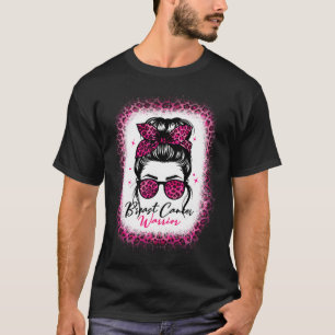 T-shirt Guerrier de sensibilisation au cancer du sein Mess