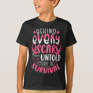 T-shirt Guerrier de sensibilisation au cancer Ruban rose C