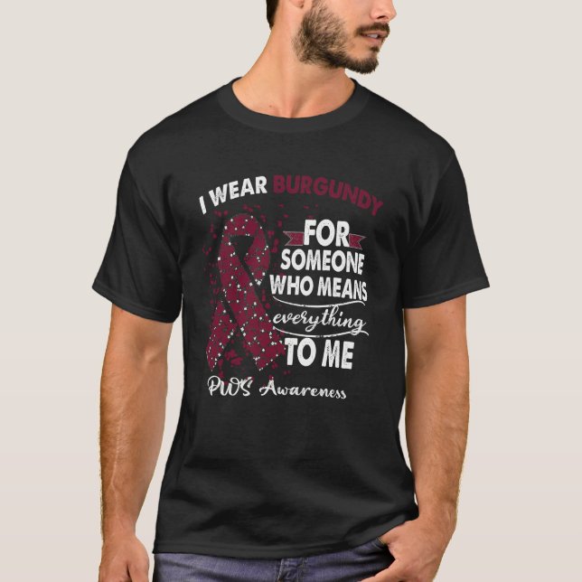 T-shirt Guerrier de sensibilisation au PWS de Port-Wine St (Devant)