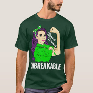 T-shirt Guerrier de sensibilisation aux troubles bipolaire