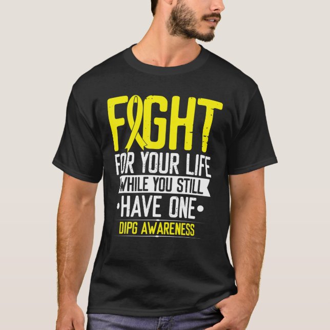 T-shirt Guerrier de sensibilisation du GDIP Lutte mondiale (Devant)