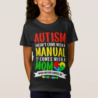 T-Shirt Guerrier de sensibilisation sur l'autisme