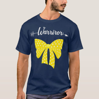 T-shirt Guerrier du cancer de l'enfant Sensibilisation au 