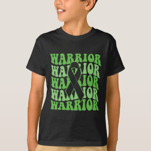 T-shirt Guerrier du cancer des voies biliaires Ruban de se