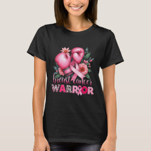 T-shirt Guerrier du cancer du sein Conscience du cancer du