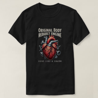 T-shirt Guerrier du coeur - Reconstruit et en marche Survi