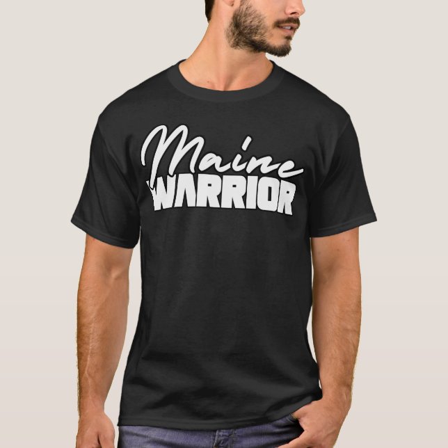 T-shirt Guerrier du Maine (Devant)