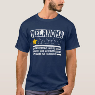 T-shirt Guerrier du mélanome Cancer de la peau Sensibilisa