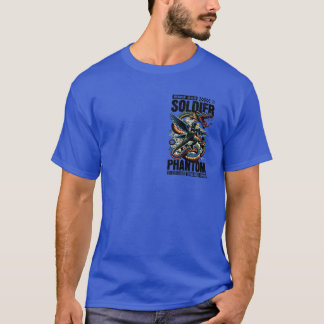 T-shirt guerrier fantôme Soldat ailé - Drag épique
