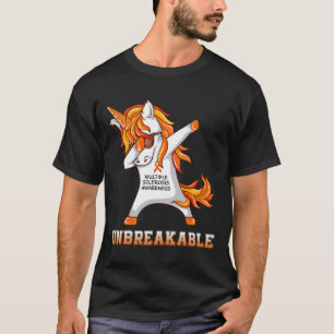 T-shirt Guerrier Indestructible Sclérose en plaques Sensib