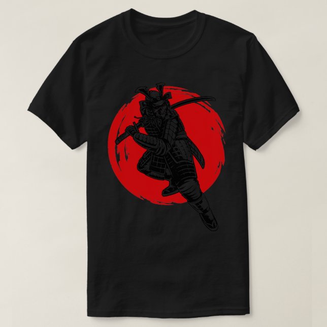 T-shirt Guerrier japonais samouraï Bushido (Design devant)