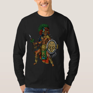 T-shirt Guerrier maya aztèque