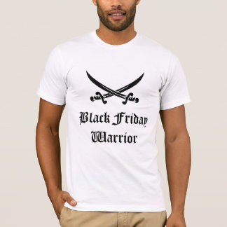 T-shirt Guerrier noir de vendredi