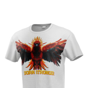 T-shirt 🔥 Guerrier Phénix Inferno - Flamme Épique