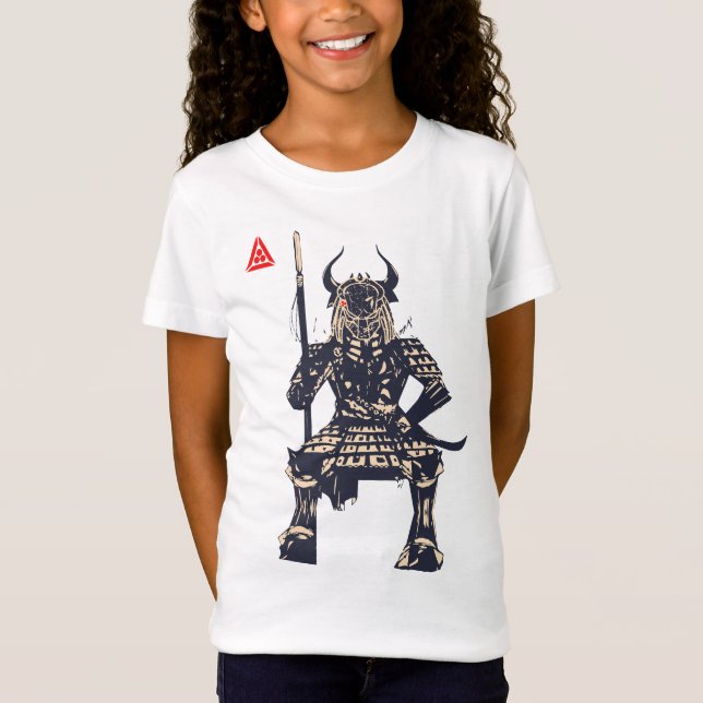 T-Shirt Guerrier Samouraï de l'Espace (Devant)