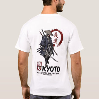 T-shirt Guerrier Samouraï Ronin Japonais Art Bushido Kyoto