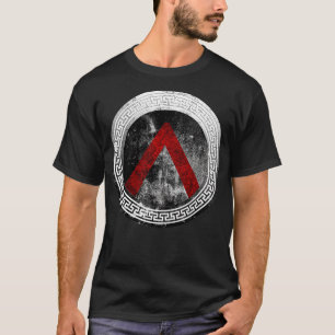 T-shirt Guerrier spartiate Lambda Shield