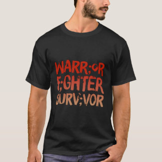 T-shirt Guerrier Survivant de combat Semicolon Tal Health