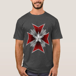 T-shirt Guerrier Templier Américain