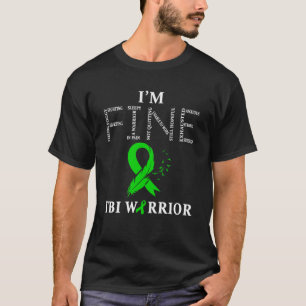 T-shirt Guerrier traumatisant cérébral Traumatique Je vais