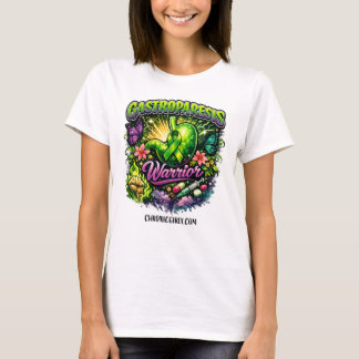 T-shirt Guerrière de la gastroparésie