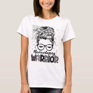 T-shirt Guerrière de la narcolepsie Femme Fille Survivante