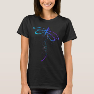 T-shirt Guerrière Libellule Point-virgule Sem de sensibili