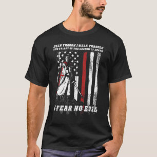 T-shirt Guerriers américains Crusader Knight Templar Je cr