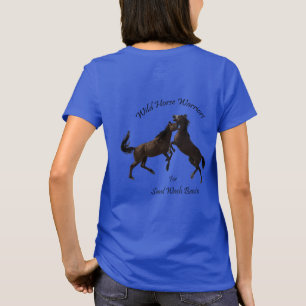T-shirt Guerriers de cheval sauvage