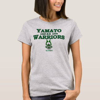 T-shirt Guerriers Japon de lycée de Yamato