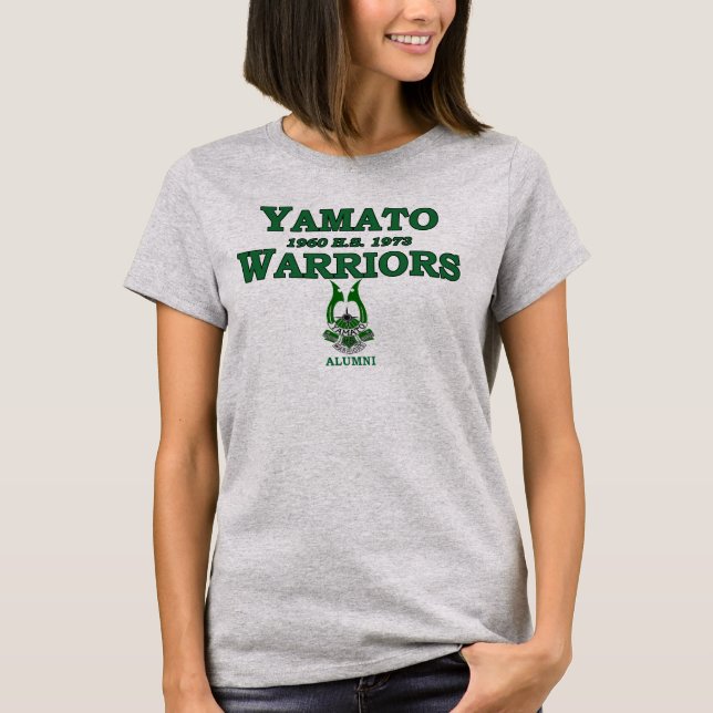 T-shirt Guerriers Japon de lycée de Yamato (Devant)