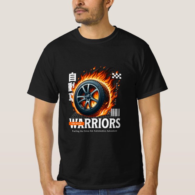 T-shirt Guerriers routiers (Devant)