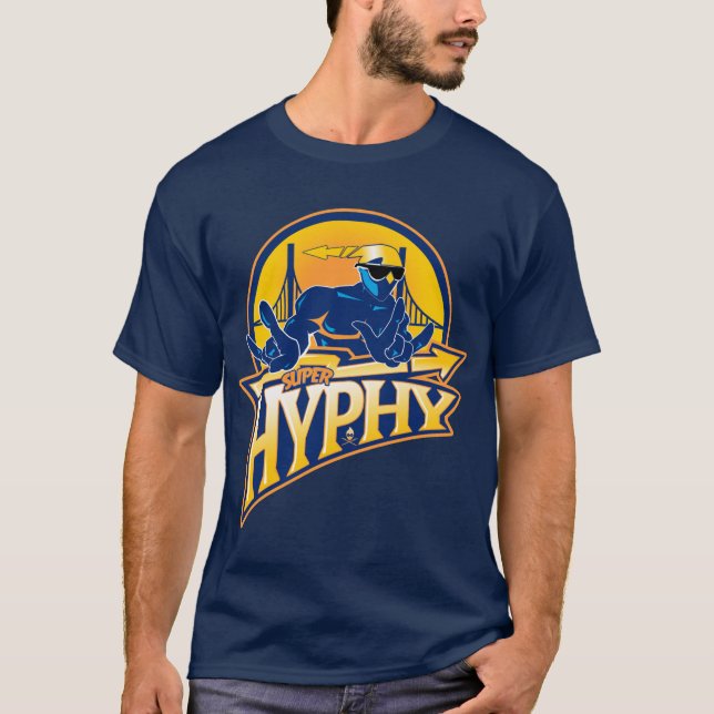 T-shirt Guerriers superbes de Hyphy (Devant)