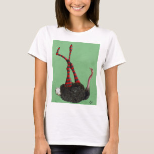 T-shirt Guêtres rayées d'autruche